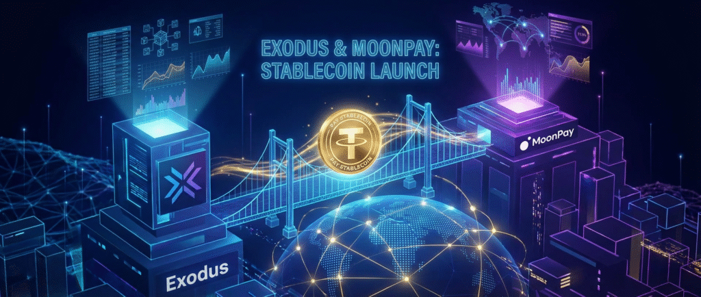 Exodus и MoonPay запустят стейблкоин для платежей