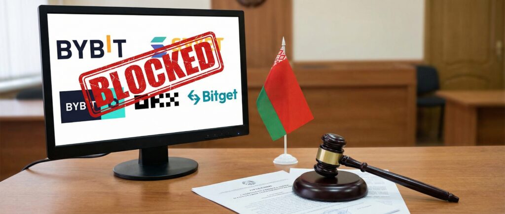 Белорусские власти заблокировали доступ к криптобиржам Bybit, OKX и Bitget