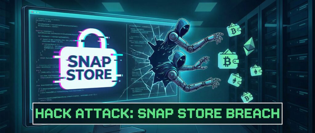 Хакеры взломали Snap Store для кражи криптокошельков