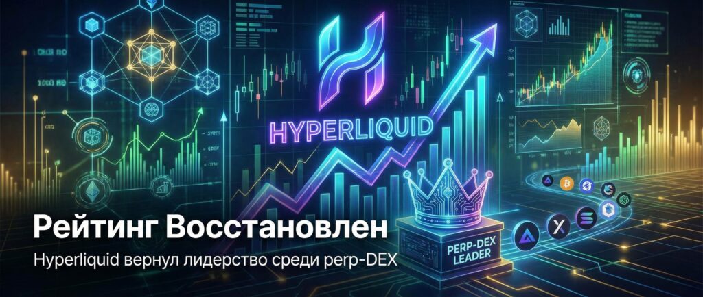 Hyperliquid вернул лидерство среди perp-DEX