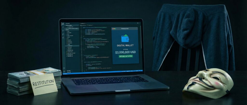 Хакер возместит $3 млн