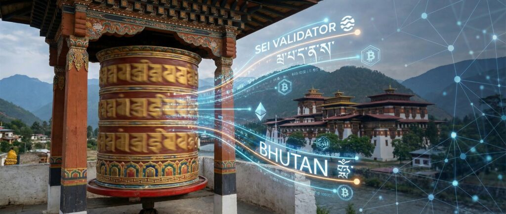 Бутан станет валидатором в блокчейне Sei