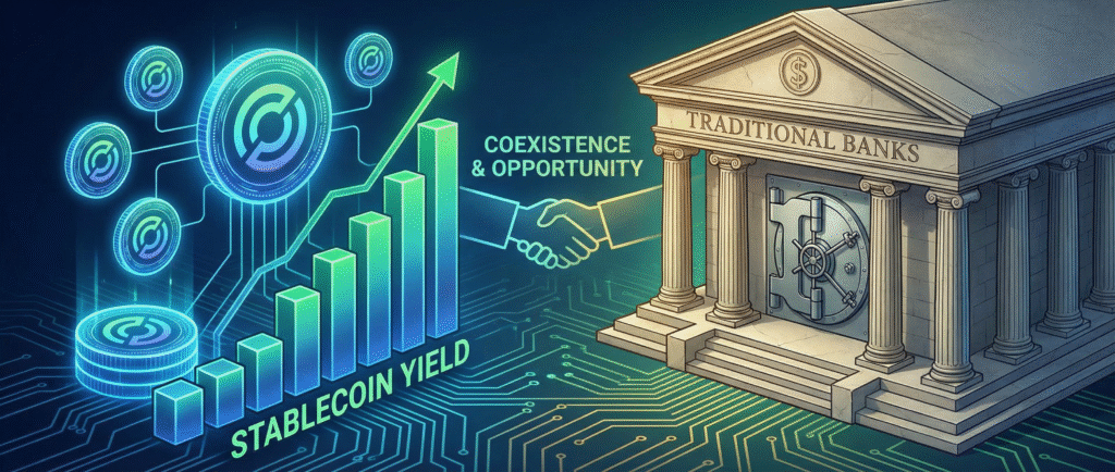 Глава Circle: проценты по стейблкоинам не угрожают банкам