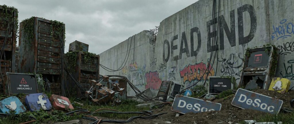 DeSoc в тупике: почему децентрализованные соцсети не могут взлететь