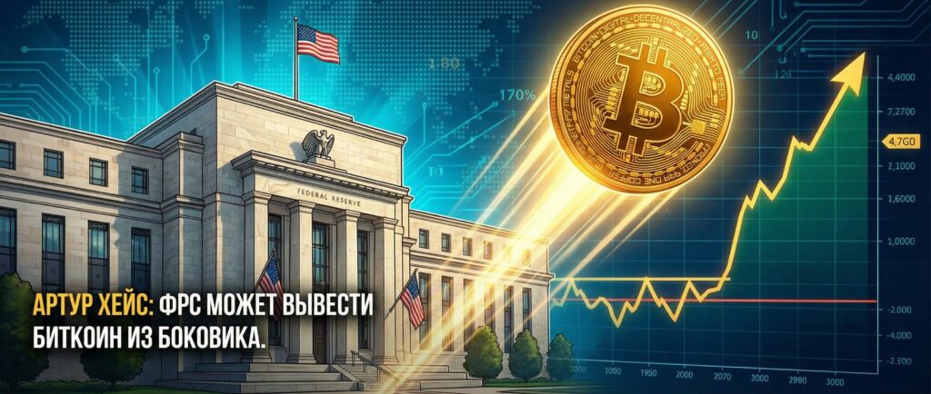 Артур Хейс: ФРС может вывести биткоин из боковика