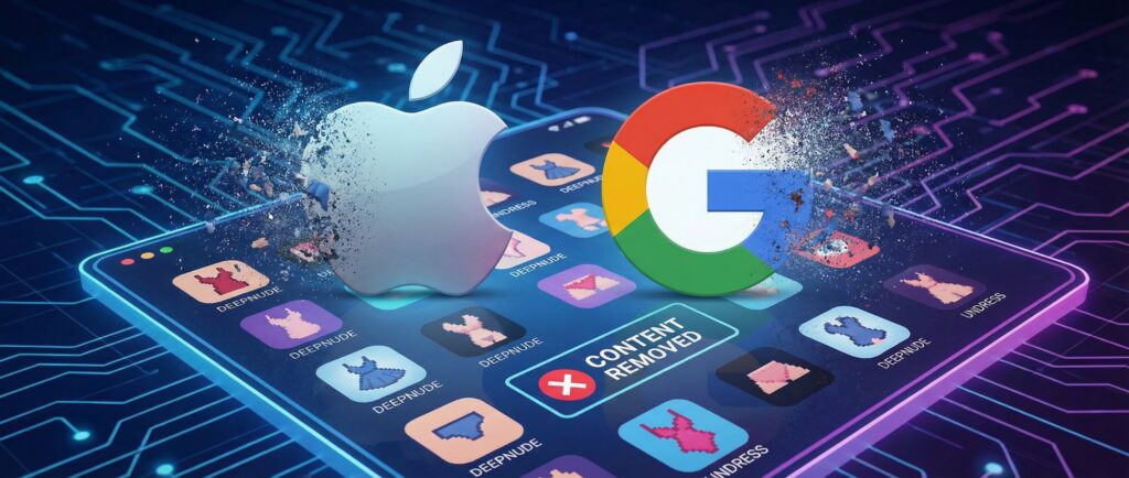Apple и Google удаляют «раздевающие» приложения