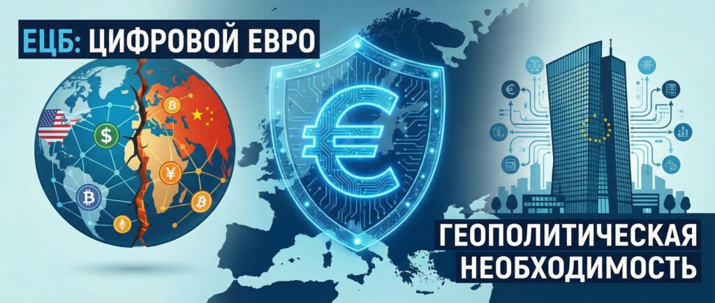 ЕЦБ: цифровой евро нужен из-за геополитики