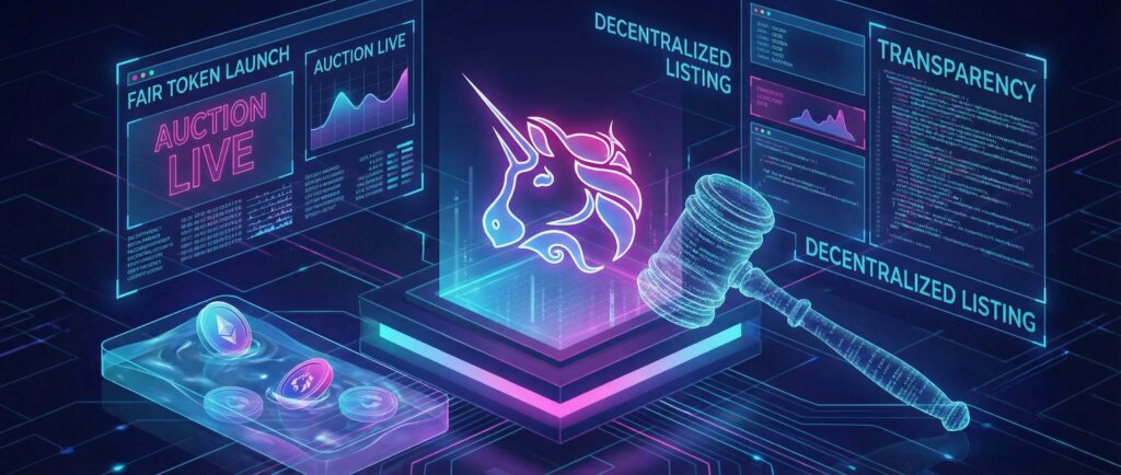 Uniswap запускает аукционы для честного листинга токенов