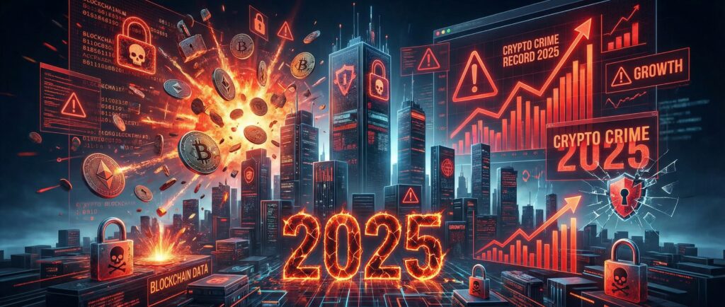 Рекордный рост криптопреступности в 2025 году