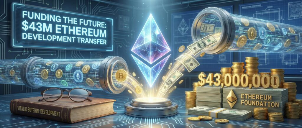 Бутерин перевел $43 млн на развитие Ethereum
