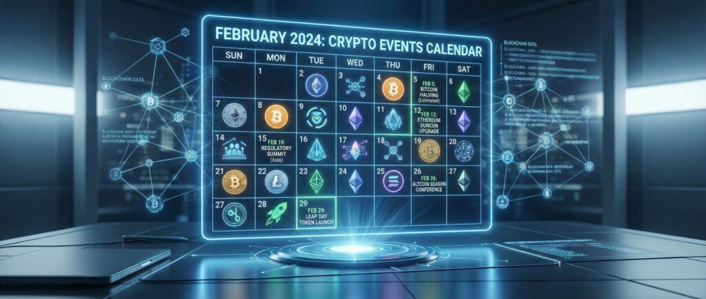 Календарь криптособытий на февраль
