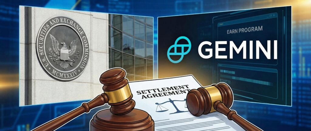 SEC и Gemini урегулировали иск о программе Earn