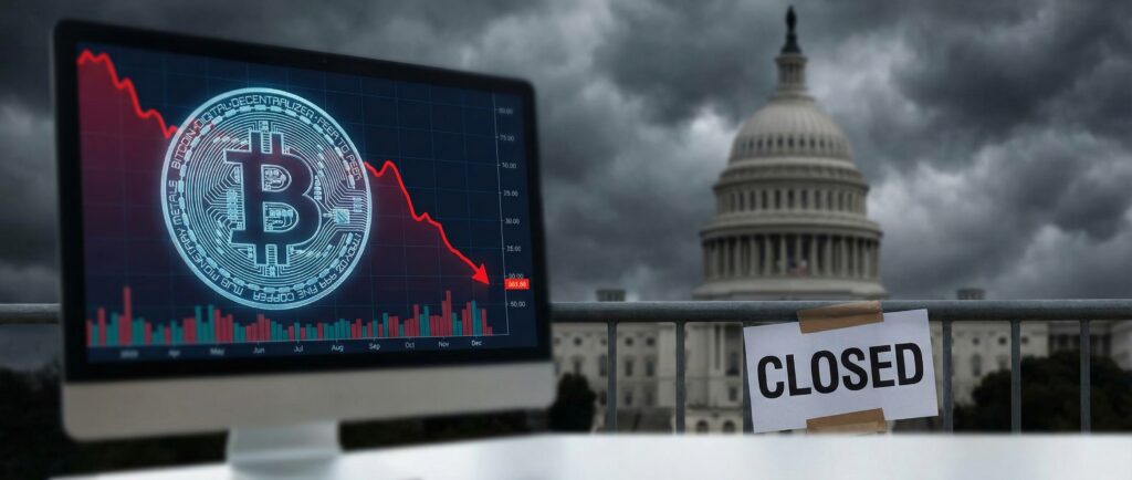 Биткоин падает из-за угрозы шатдауна в США