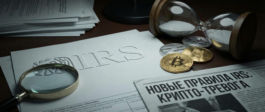 Новые правила IRS напугали криптоинвесторов