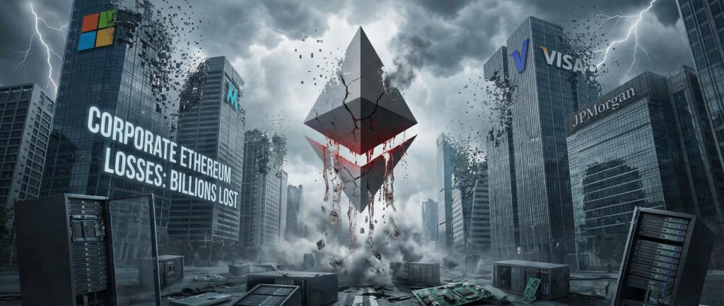 Корпорации теряют миллиарды на Ethereum