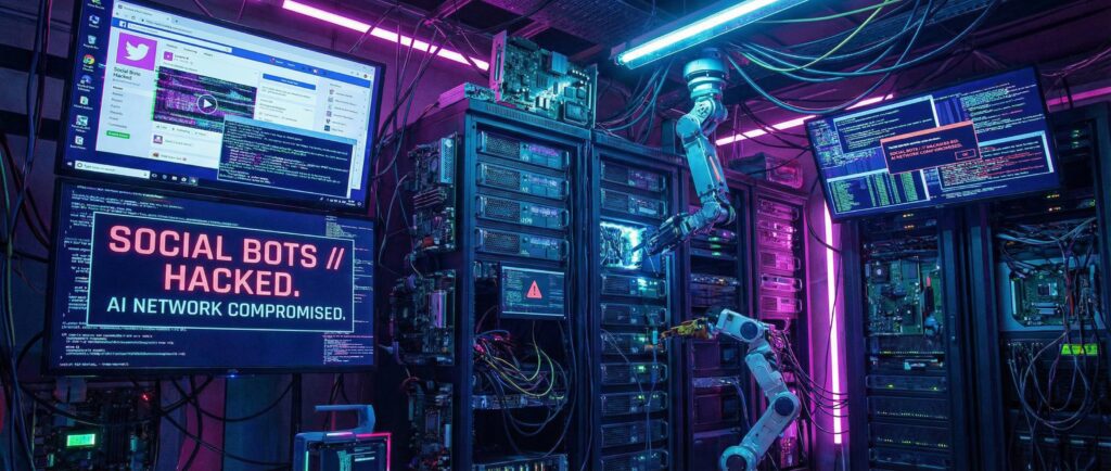 Взлом соцсети для ИИ-ботов