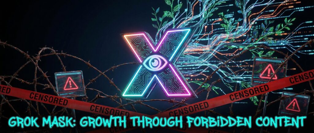 Grok Маска: рост через запретный контент
