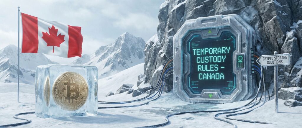 Канада ввела временные правила хранения криптоактивов