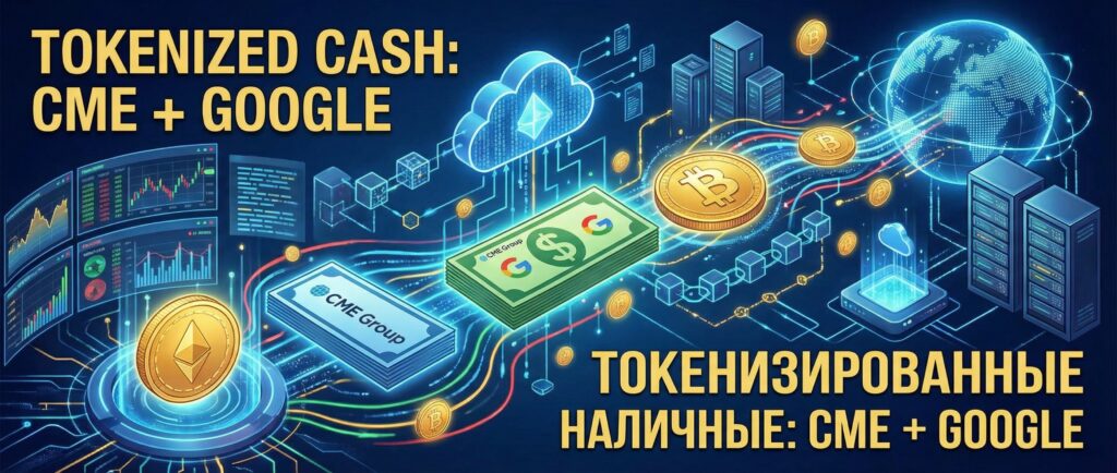 CME и Google создадут токенизированные наличные