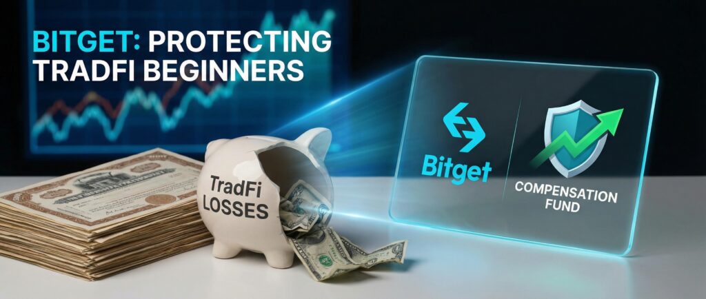 Bitget компенсирует убытки новичкам в TradFi
