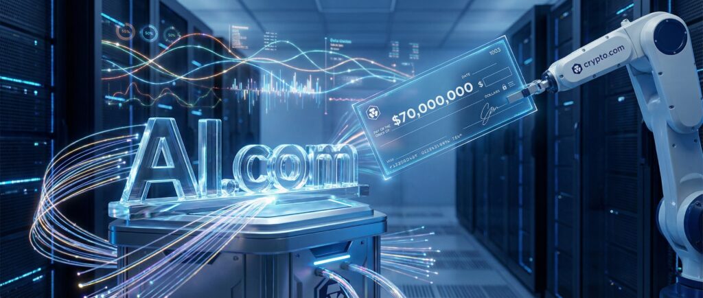 Основатель Crypto.com купил AI.com за $70 млн