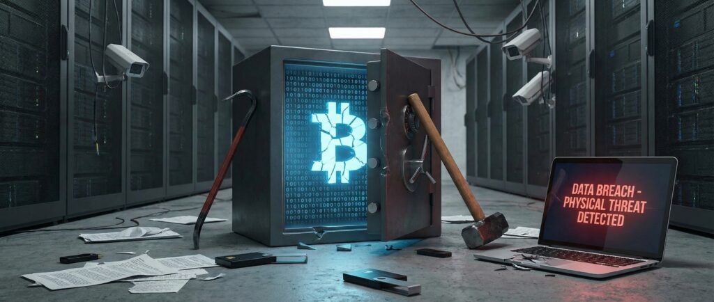 Утечки данных и рост физических атак на криптоинвесторов