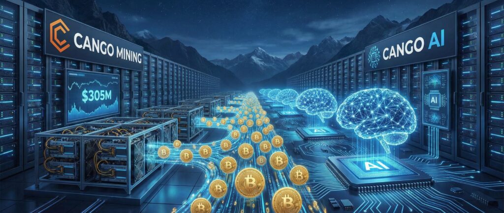 Майнер Cango продал биткоины на $305 млн для перехода в ИИ