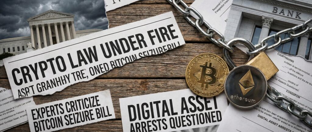 Эксперты раскритиковали закон об аресте криптовалют
