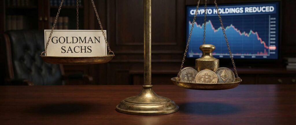 Goldman Sachs сократил вложения в биткоин и Ethereum