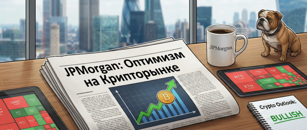 JPMorgan сохраняет оптимизм по крипторынку