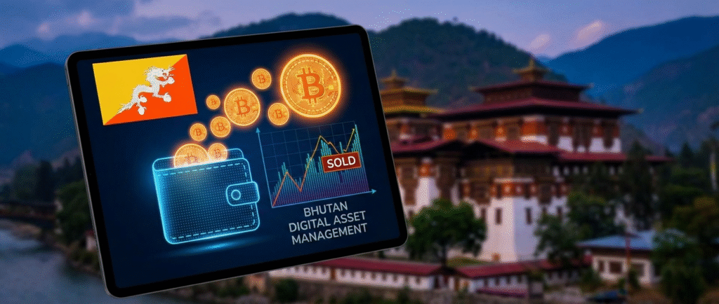 Бутан распродает биткоины