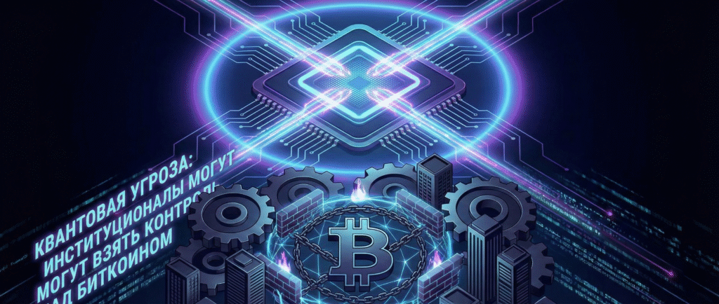 Квантовая угроза: институционалы могут взять контроль над биткоином