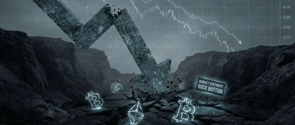 Настроения на крипторынке достигли дна