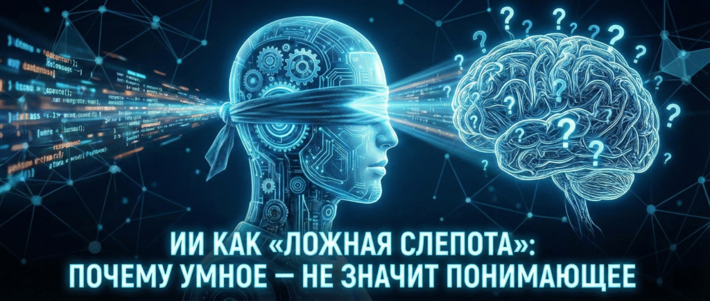 ИИ как «Ложная слепота»: почему умное — не значит понимающее