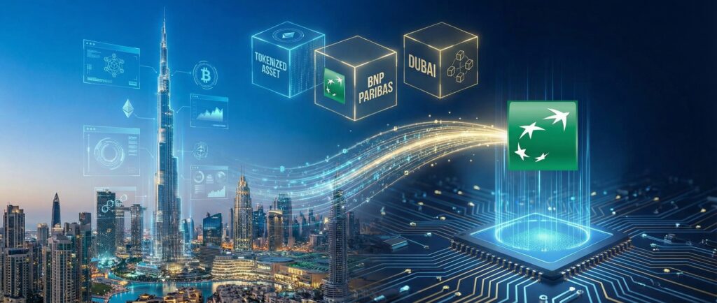 BNP Paribas и Дубай тестируют токенизацию активов