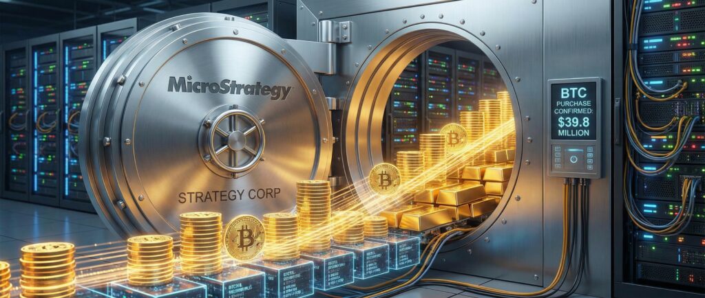 Strategy купила биткоин на $39,8 млн