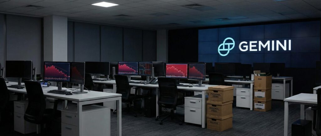 Gemini в штопоре: биржа Уинклвоссов увольняет сотрудников и меняет стратегию