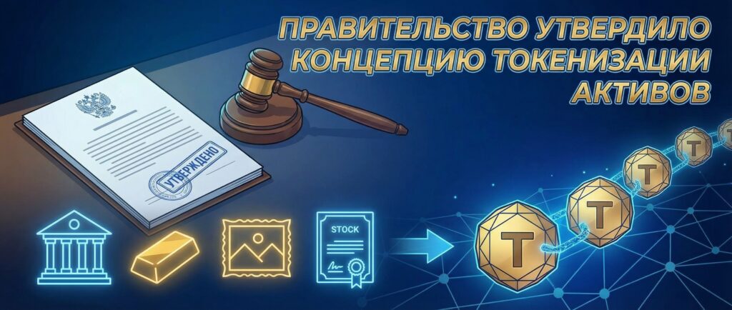 Правительство утвердило концепцию токенизации активов