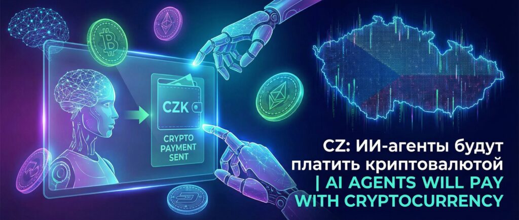 CZ: ИИ-агенты будут платить криптовалютой