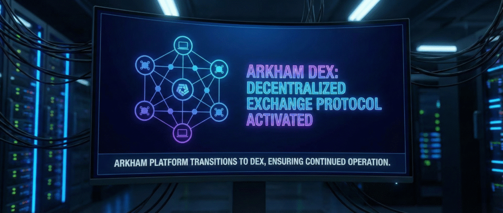 Arkham не закрывается, а становится DEX