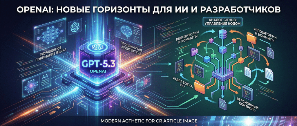 OpenAI представила GPT-5.3 и готовит аналог GitHub