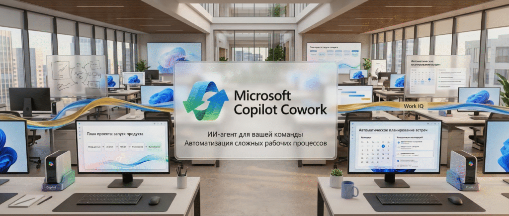 Microsoft представила ИИ-агента Copilot Cowork