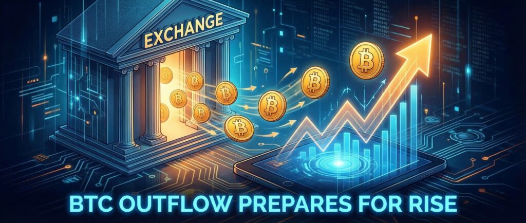 Массовый отток биткоина с бирж: инвесторы готовятся к росту