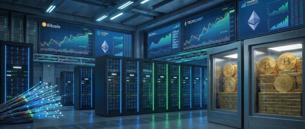 Корпорации наращивают крипторезервы