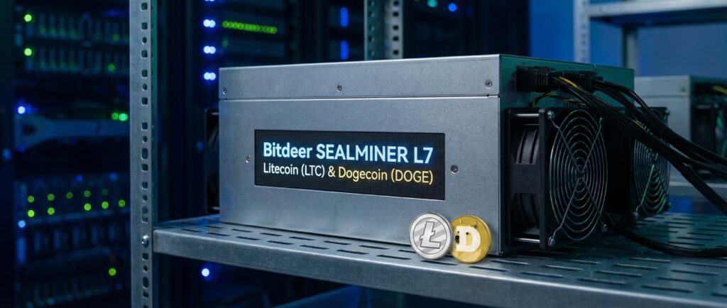 Bitdeer выпустила майнер для Litecoin и Dogecoin