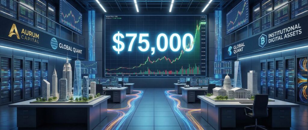 Биткоин пробил $75 000 на фоне возвращения институционалов
