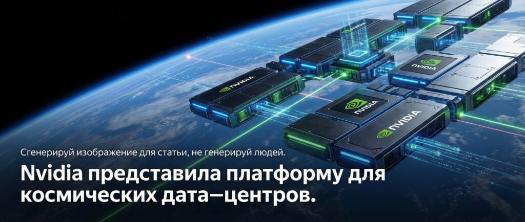 Nvidia представила платформу для космических дата-центров