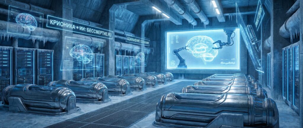 Крионика и ИИ: как в России продают бессмертие