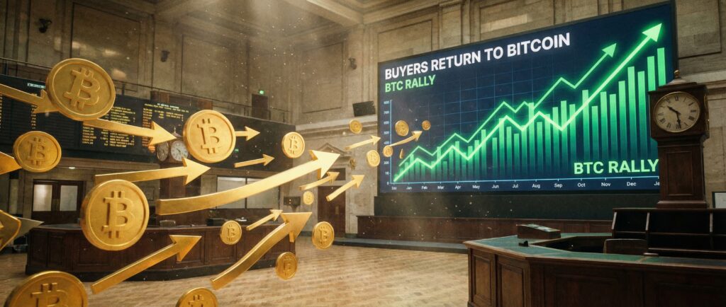 Покупатели возвращаются к биткоину