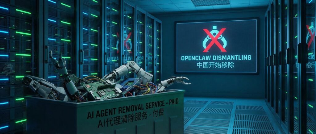Платный демонтаж OpenClaw: в Китае начали удалять ИИ-агентов